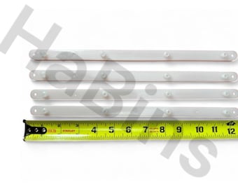 149842 - IKEA KULLEN Dresser drawer runner 12.5 ", Part White Replacement