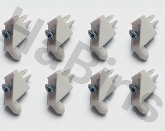 101558 - Repuesto para soporte/tapón/pasadores para estante de armario IKEA KOMPLEMENT PAX - Blanco