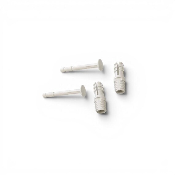10050782 - Replacement for IKEA Expanding Plug and Pin, in White