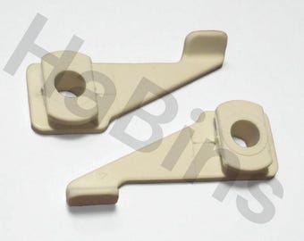 10067913 x2 – Piezas de repuesto para el soporte del riel de cortina IKEA VIDGA (Blanco)