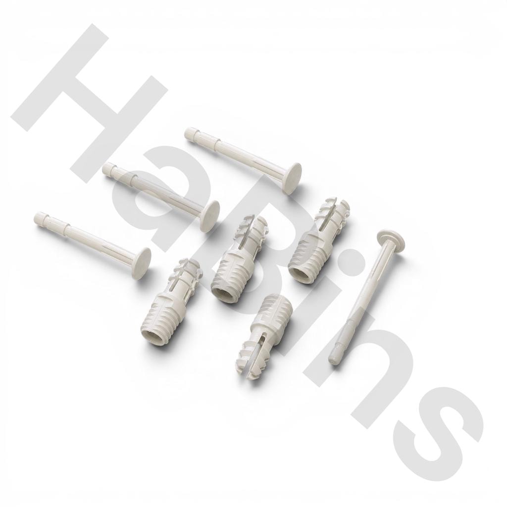 10050782 - Replacement for IKEA Expanding Plug and Pin, in White