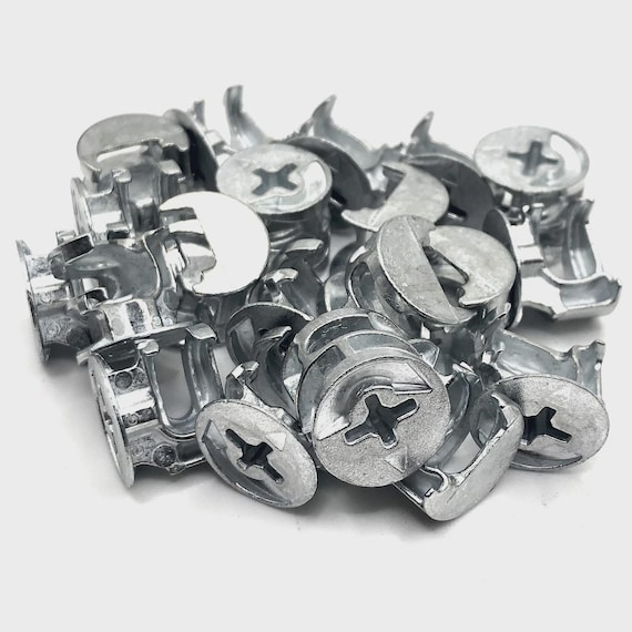 103430 X 10 IKEA Metal Cam Nuts Fixings Medium - 100% Genuine | Australia