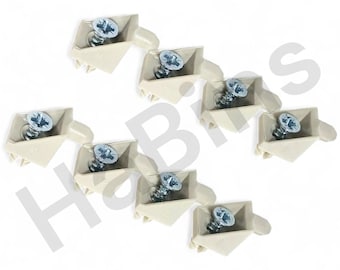 Pasadores de soporte para estantes IKEA KOMPLEMENT - Soportes beige para armario PAX / Pieza n.° 115344