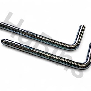 114263 - Reemplazo para bisagras en forma de L (ángulo recto) para gabinete IKEA IVAR