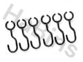 118678 – Replacement for IKEA DUKTIG Children’s Toy Kitchen Hooks (Grey, 72mm)
