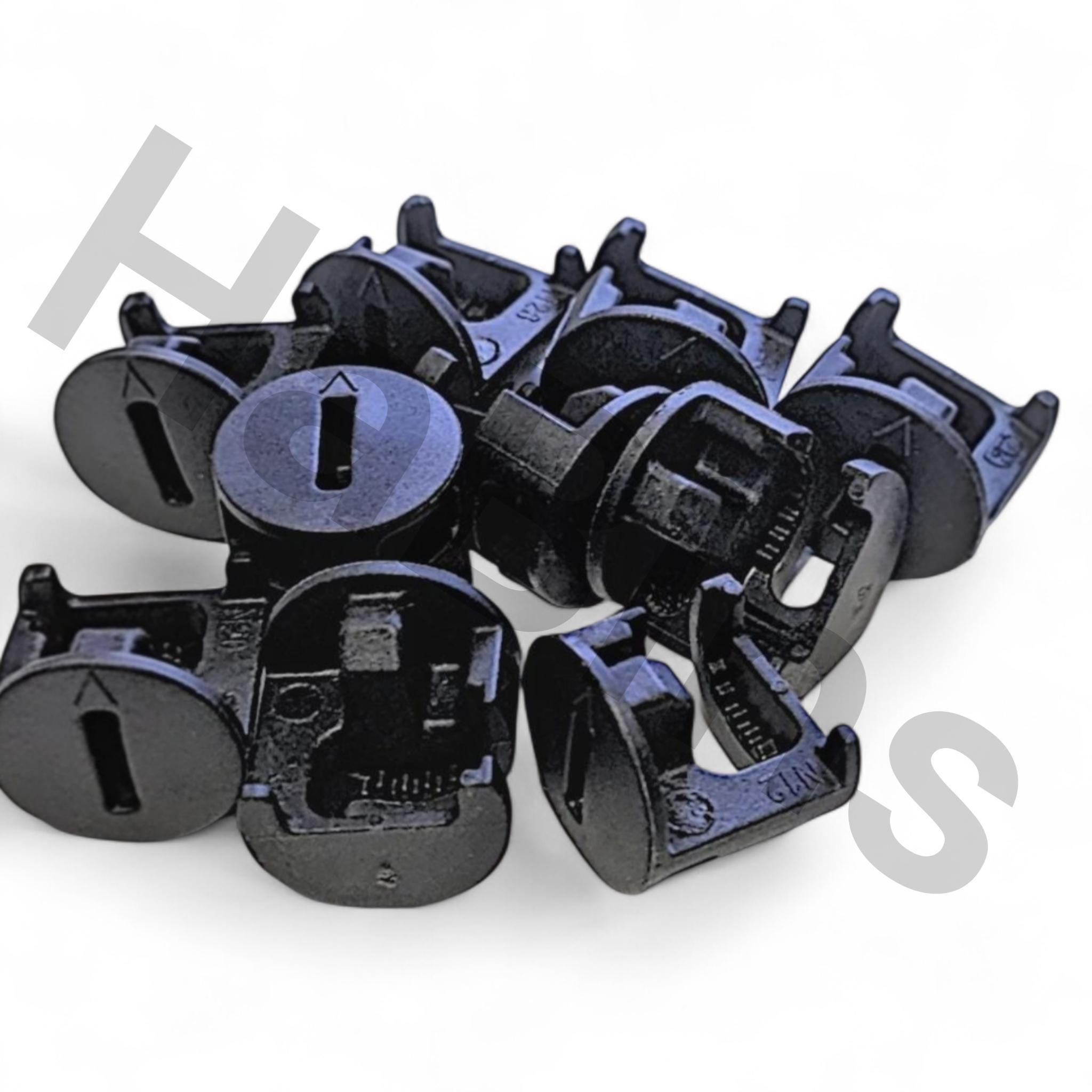 Replacement Cam Lock Nuts for IKEA 118137 – Black Cam Fixings for