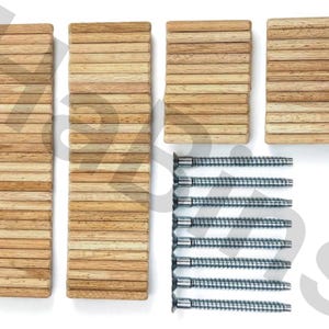 Hardware Kit for IKEA KALLAX 5x5 Shelf (Model 703.015.42) – Screws #104321, 104322 & Dowels #101339 – Replacement Parts