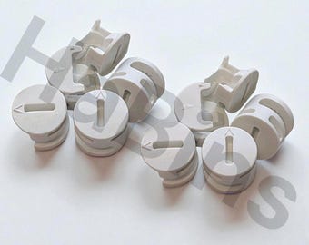 119030 X2 117434 X2 Replacement for Ikea Plastic Cam Lock Nuts 119030 X2 117434 X2 Replacement for Ikea Plastic Cam Lock Nuts
