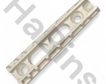 128843 x1 - Replacement for IKEA Plastic Wedge Bracket in White