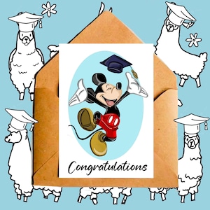 Jolie carte de remise des diplômes de félicitations,