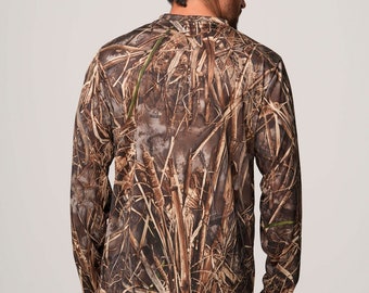 Realtree Edge Camouflage Long Sleeve T-Shirt, Hunting Clothes