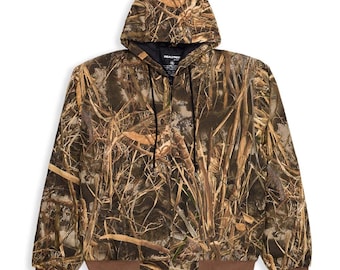 Realtree Max7 Camo Insulated Hoodie - Outdoor Hunting Jacket