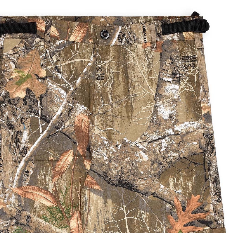 Bell Rangers Realtree Edge Camouflage Cargo Pants with 6 Pockets for Men and Women Hunting Outdoor Hiking Unisex Clothes