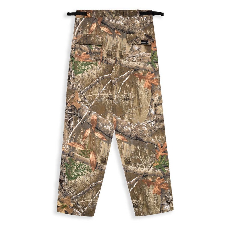 Bell Rangers Realtree Edge Camouflage Cargo Pants with 6 Pockets for Men and Women Hunting Outdoor Hiking Unisex Clothes