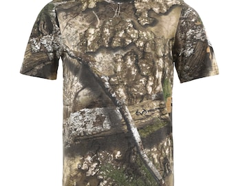 Youth Realtree APX Camo Shirt, UPF 30+ Scent Control Tee