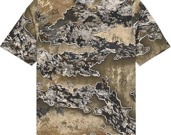 Realtree APX Camo Hunting Tee – Scent Control, UPF 30