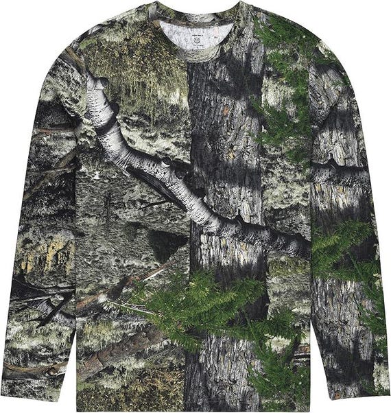 Camouflage Chemises pour Hommes Chandail en Molleton Basique Décontracté Manches Longues Col Rond T-Shirt de Chasse
