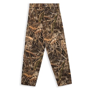 Pantalon cargo camouflage Bell Rangers Realtree Max7 avec 6 poches pour garçons et filles, pantalon de chasse, randonnée en plein air, vêtements pour enfants unisexes