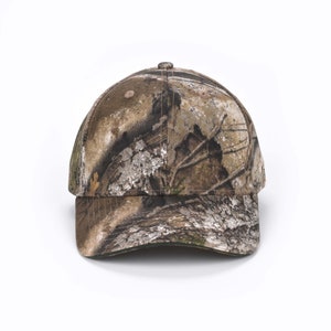 Realtree APX Camo Baseball Cap Hut aus 100% Baumwollköper (Peached)