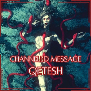 Mensagem Canalizada de Qetesh - Carta Canalizada Direta [Uma Página] - Somente Item Digital!