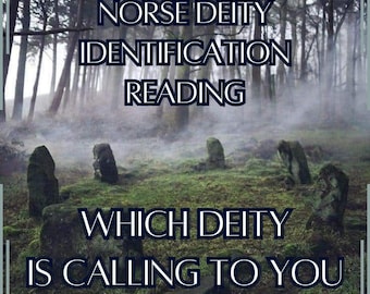 DETAILED Norse Deity Identification | 1-12 Entities Identified | 6-9 Cards [Digital Delivery]