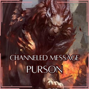 Mensagem Canalizada do Rei Purson | 1–5 Perguntas Respondidas | Comunicação Direta com Demônios [Entrega Digital]