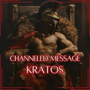 Channeled Message from Kratos - Direct Channeled Letter [One Page] - Digital Item Only!