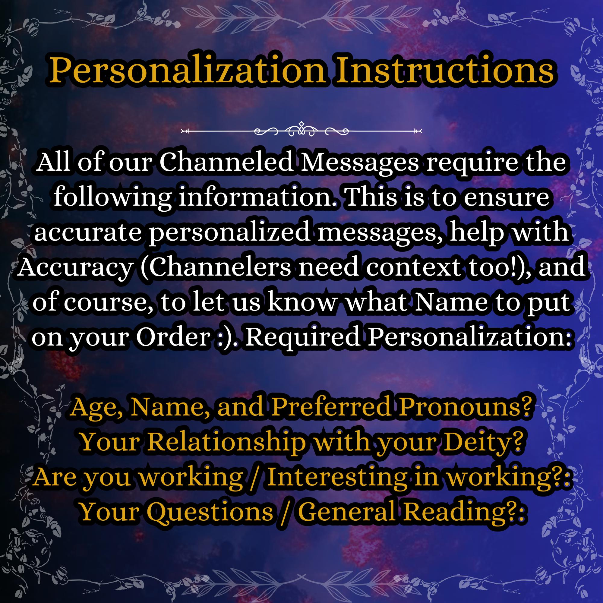 Demob General Message Example Direct Channeled Message From Sitri | Demon Prince of Love & Secrets ...