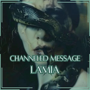 Mensaje canalizado de Lamia - Carta canalizada directa [Una página] - ¡Artículo digital únicamente!