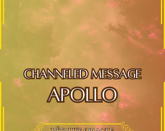 Channeled Message From Apollo: God of Light, Healing; Music & Youth | Oracle Reading