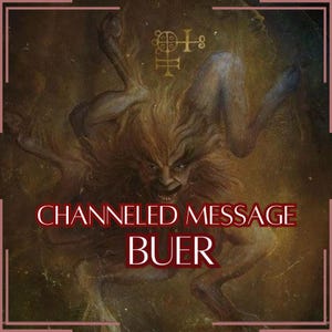 Mensagem Canalizada de Buer | 1–5 Perguntas Respondidas | Comunicação Direta com Demônios [Entrega Digital]