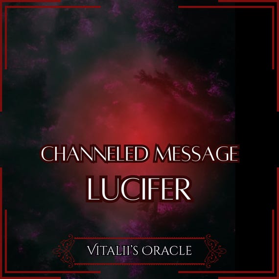 Channeled Message From Lucifer | Infernal Ruler of Pride, God of Venus | Oracle Reading
