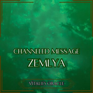 Channeled Message from Zemlya | 1–5 Questions Answered |  Slavic Deity Communication [Digital Delivery]