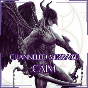 Mensaje canalizado de Caim / Respuestas a 1-5 preguntas / Comunicación infernal directa [Entrega digital]
