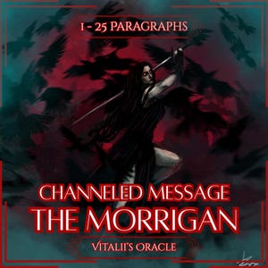 Direct Channeled Message From The Morrigan: Goddess of War and Sovereignty | Oracle Reading