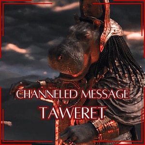 Mensagem Canalizada de Taweret - Carta Canalizada Direta [Uma Página] - Somente Item Digital!