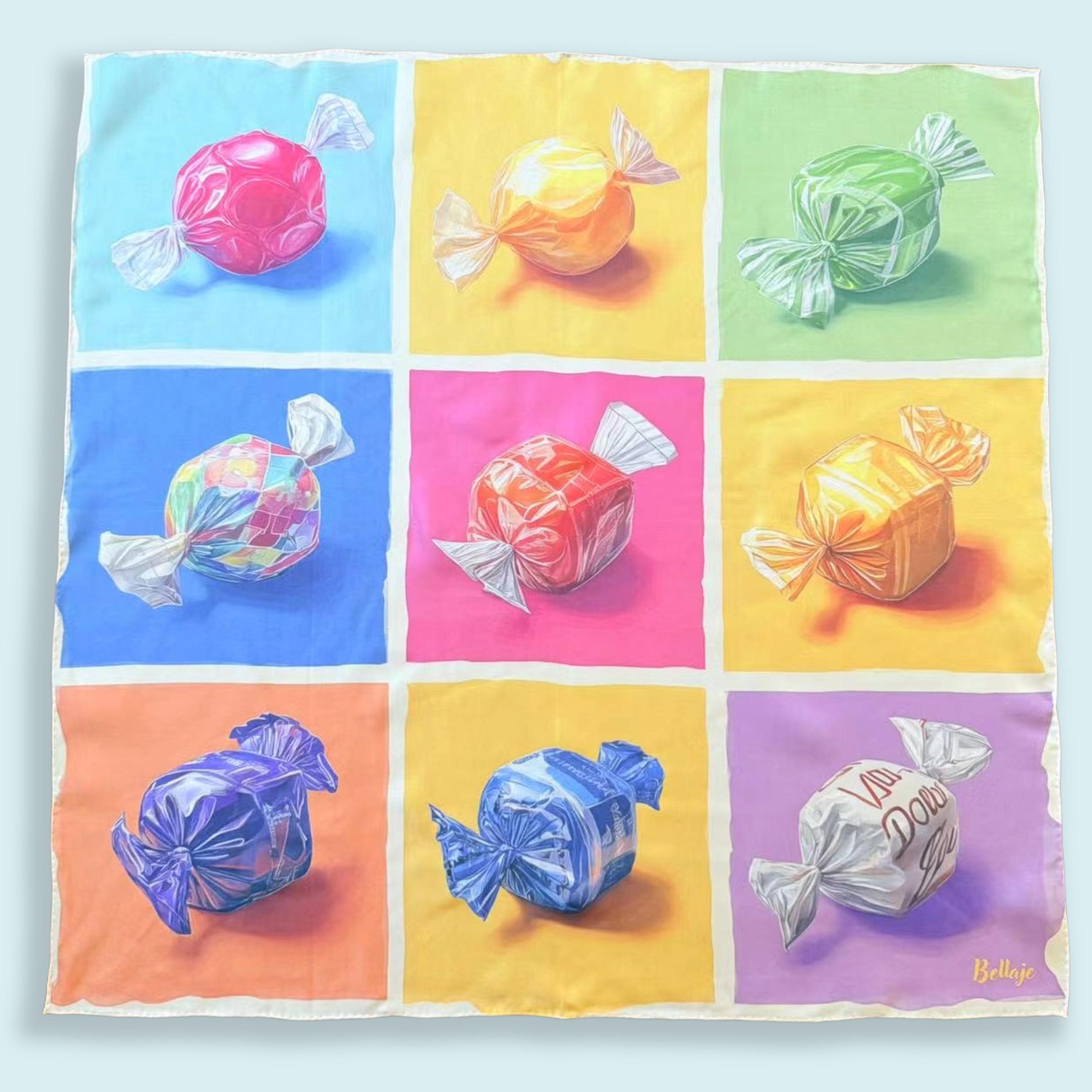 Andy Warhol Silk Scarf - Etsy