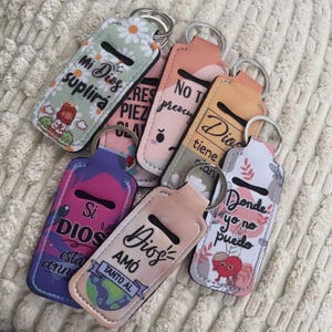 Lip Balm Keychain with Clip, Lip Balm Holder, Lip Balm Holder for Backpack, Purse, Keys…
