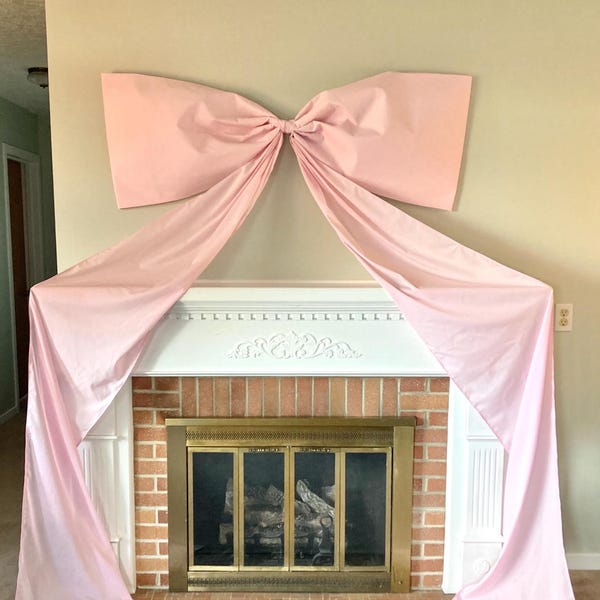 Large Pink Bows Etsy