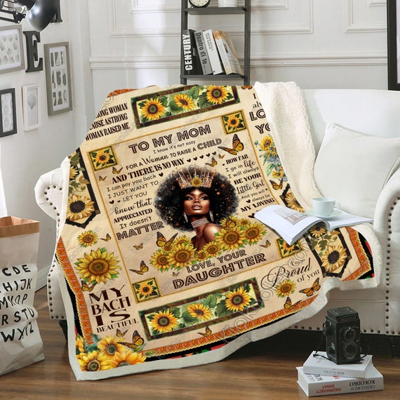 Black queen throw blanket hotsell