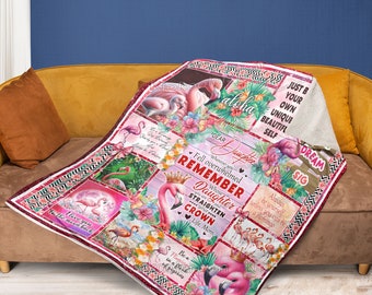 Flamingo Blanket, Pink Flamingo Throw Blanket, Flamingo Adult Blanket, Flamingo Blanket For Girl Daughter