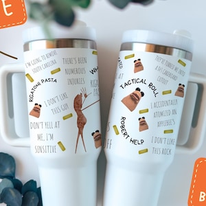 Marcus the Worm Personalized Travel Mug, Marcus The Worm Merch, Funny Meme Brain Rot Shirt, Marcus I'm Mildly Irritated, Brain Rot Mug