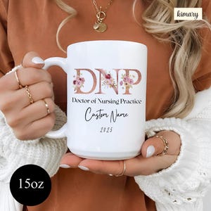DNP personalized graduation mug, Custom dnp nursing practice, Doctor of nursing practice Collegiate DNP Student Coffee mug, Grad DNP