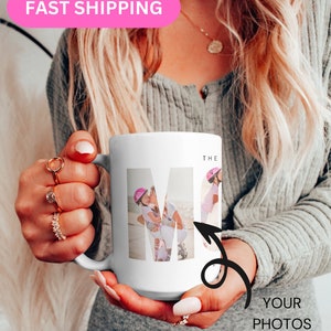Taza personalizada del regalo del Día de las Madres para mamá Taza personalizada con regalo de imagen para mamá Taza personalizada Taza de foto Taza con taza de foto para mamá