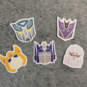 Transformers Insignia Vinyl Stickers