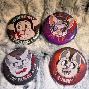 Boutons Sawyer Kitty