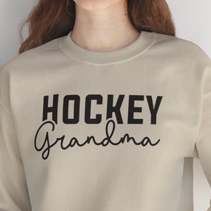 Hockey Grandma Sweatshirt - Perfect Gift for Sports Fans