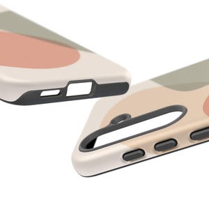 Abstract Neutral Phone Case | Modern Minimal Art Case for iPhone 17 Pro Max, iPhone 16, Samsung Galaxy S25 image 3