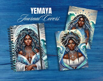Okładki dziennika Yemaya – Orisha PNG (pobieranie cyfrowe)