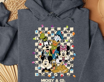 Vintage Mickey Co 1928 Hoodie, Vintage Disneyland Hoodie, Mickey And Friends Hoodie, Disney Family Hoodie, Disneyworld Hoodie
